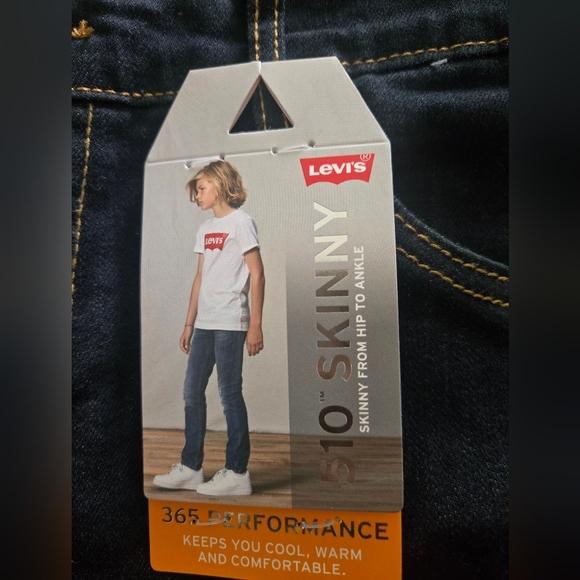 Levi's Other - NWT Levi's 510 Skinny Jeans - Deep Indigo Boys20